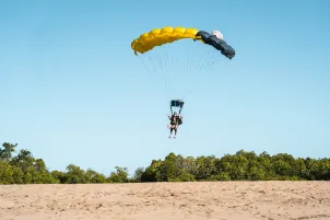 Tandem skydive over the Whitsundays