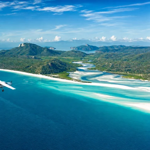 Whitsundays from above